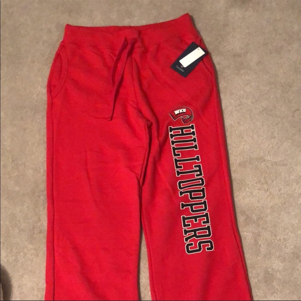 NWT Western Kentucky University WKU Sweatpants